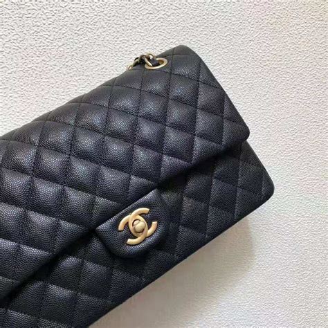 chanel black over shoulder bag|Chanel calfskin leather shoulder bags.